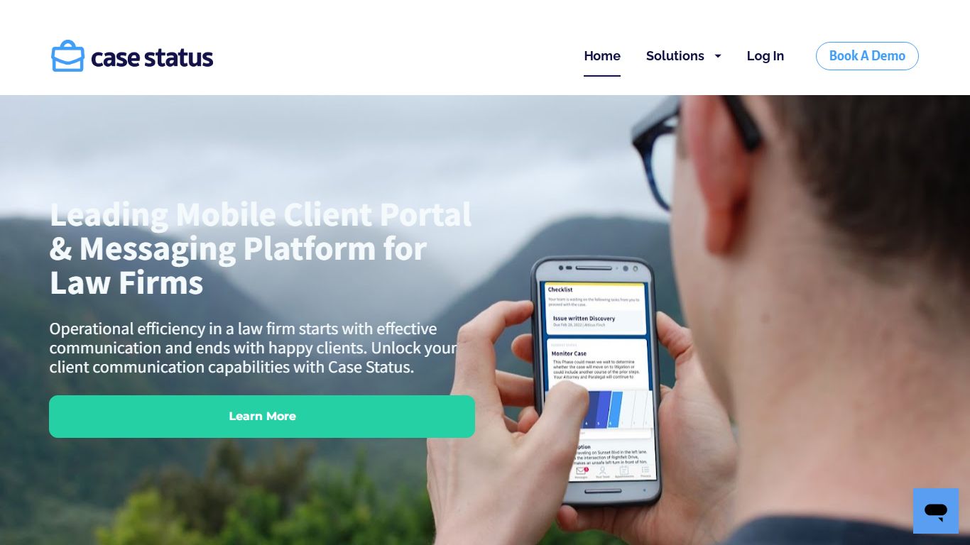 Case Status | Mobile Client Portal for Law Firms